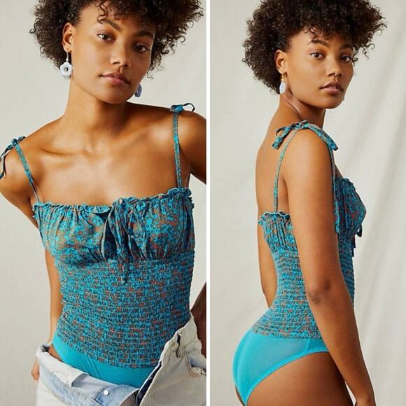 Free People Intimately Bardot Bodysuit - Picture 1 of 7